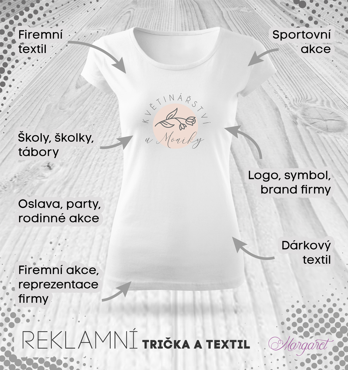 Tričko - dámské | Reklamní