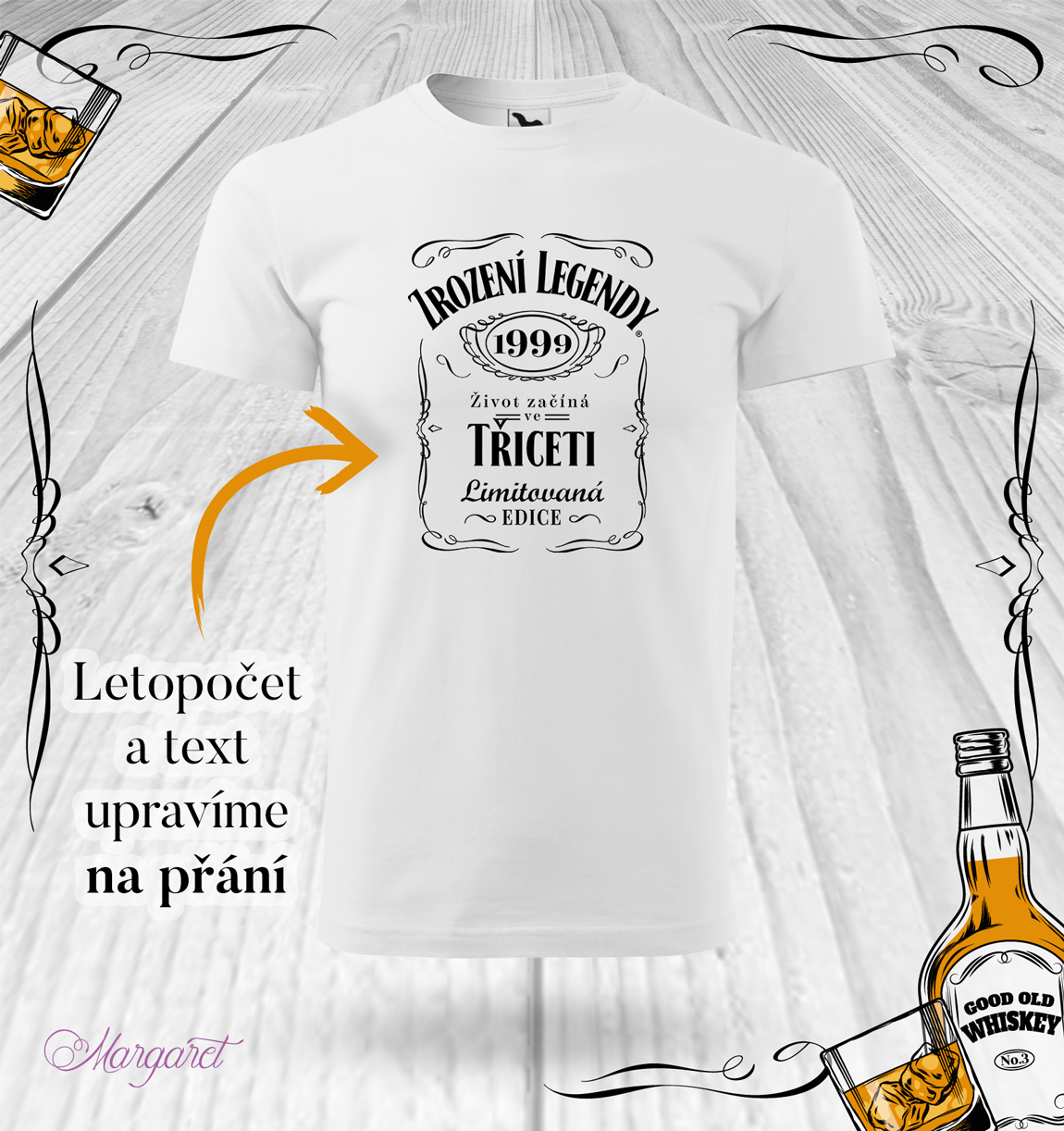 Narozeninové tričko „Zrození legendy“ | Oslava narozenin