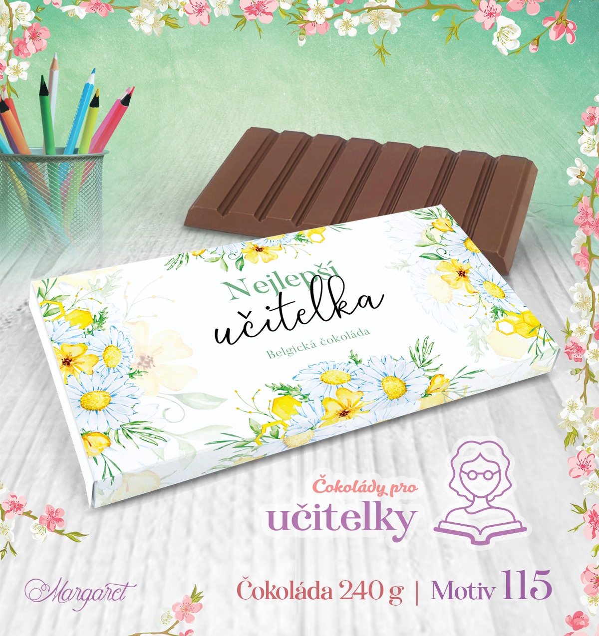 Belgická čokoláda 240 g | Motiv 115