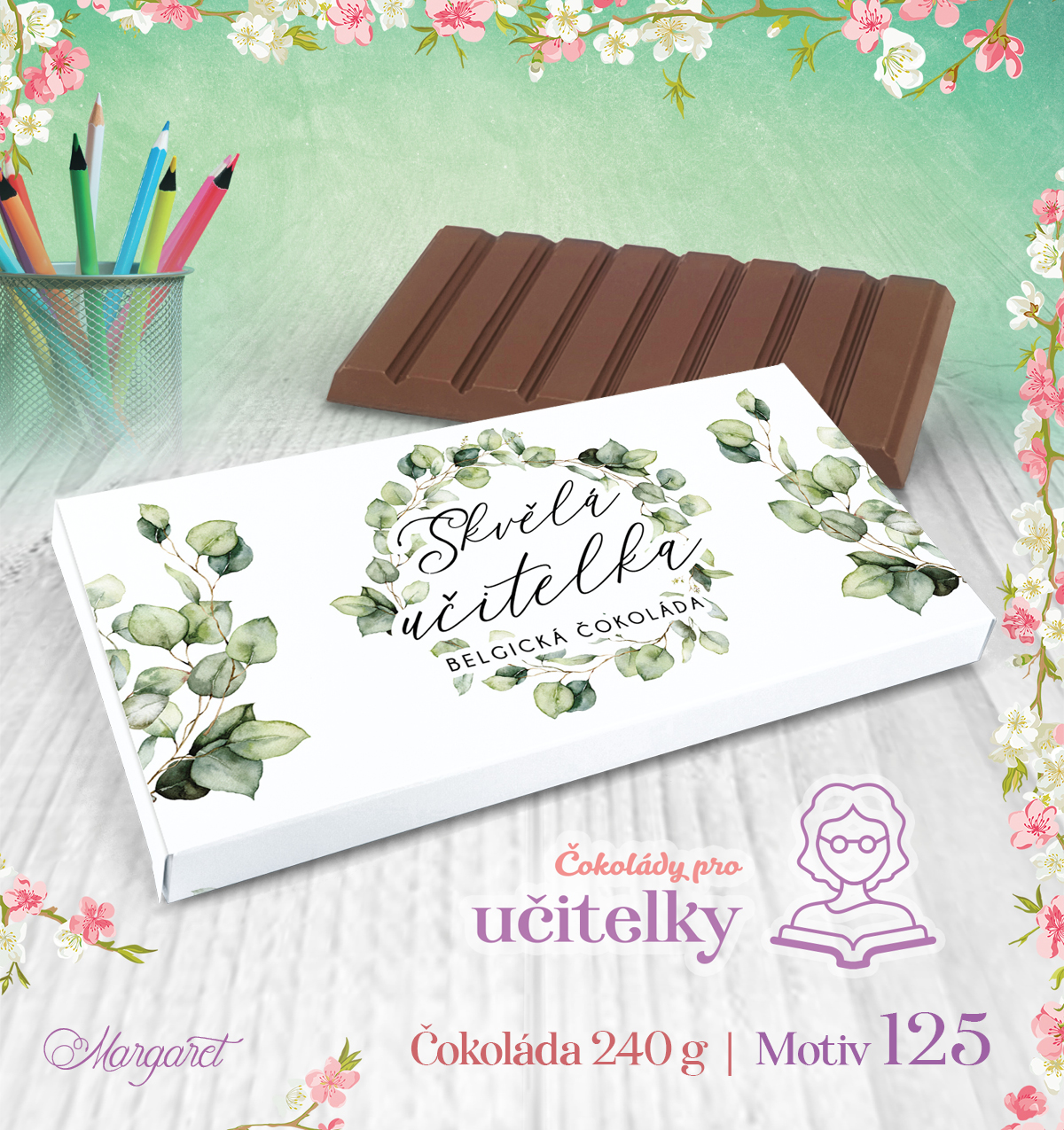 Belgická čokoláda 240 g | Motiv 125