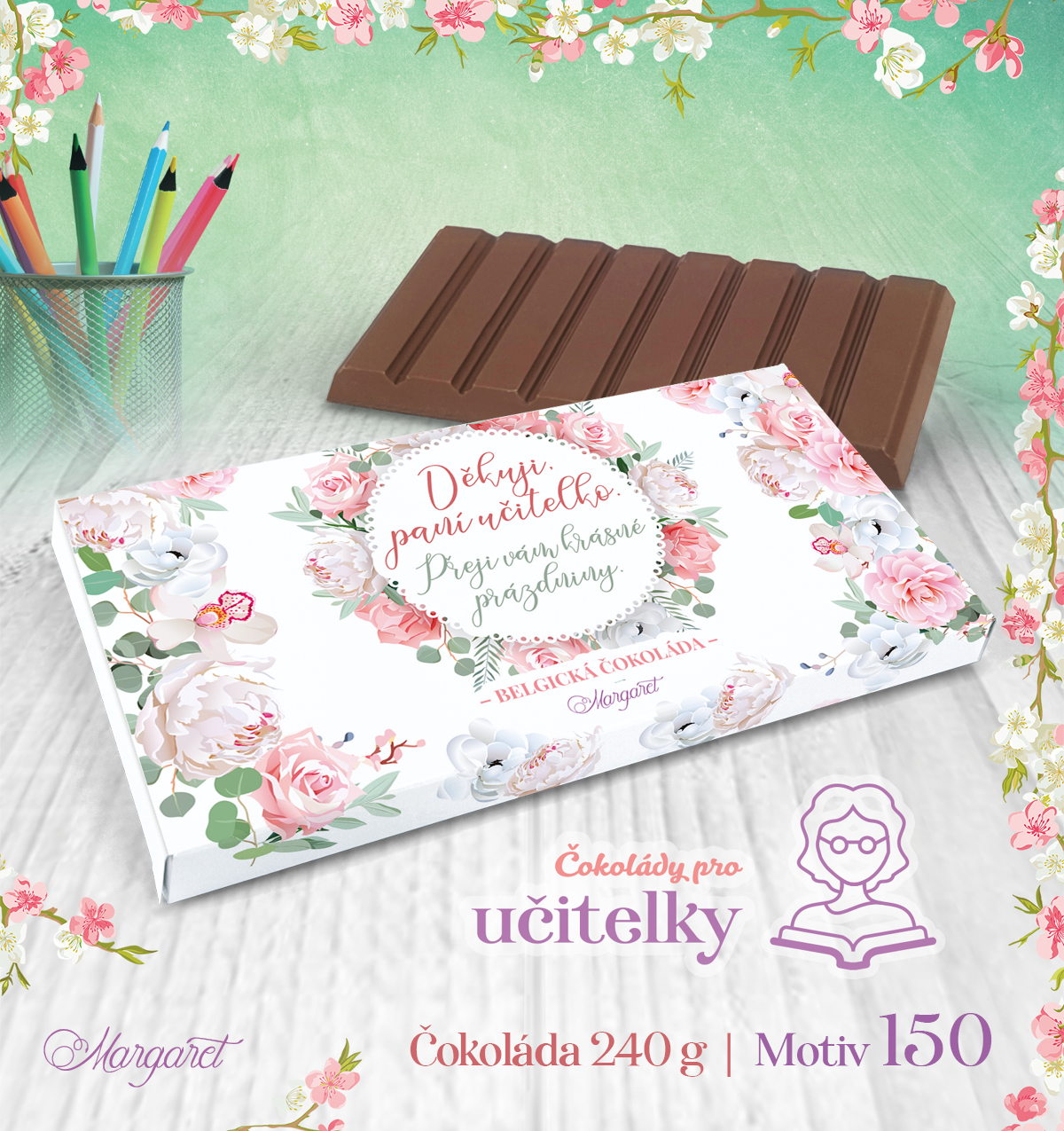 Belgická čokoláda 240 g | Motiv 150