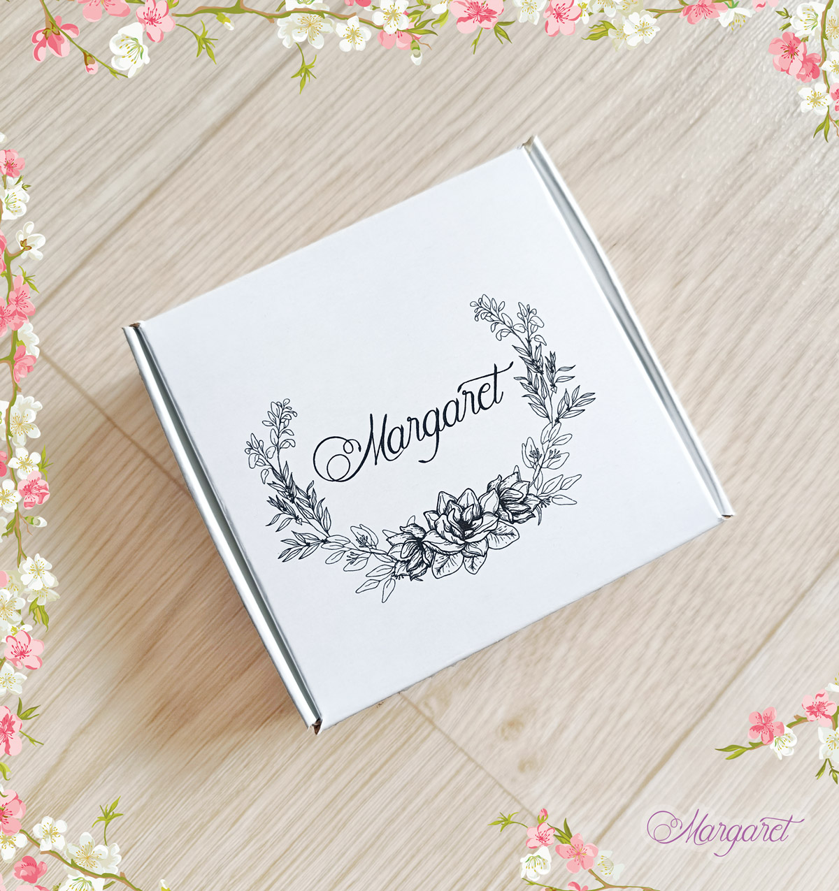 Dárková krabička – bílá