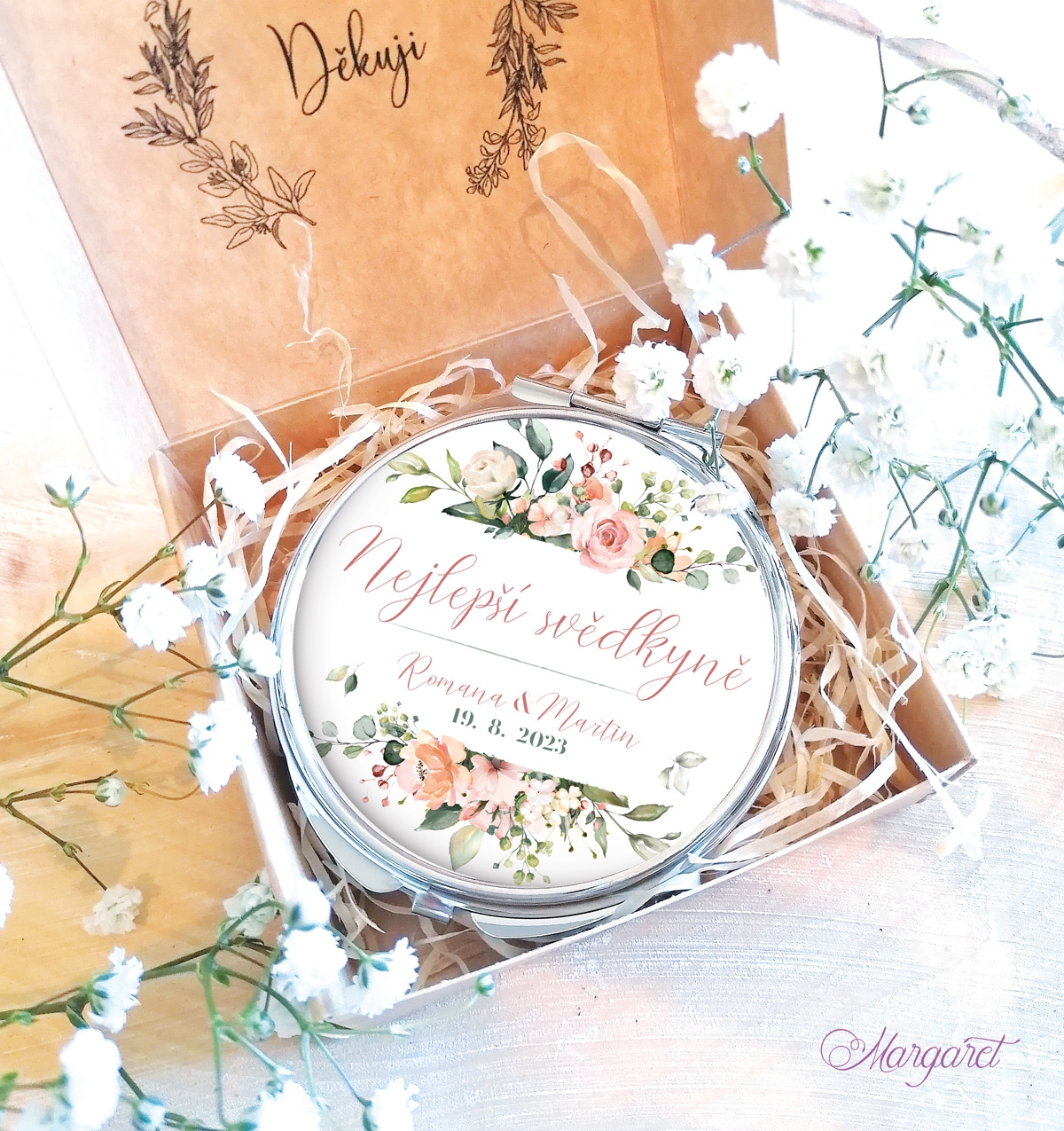 Dárková krabička – bílá