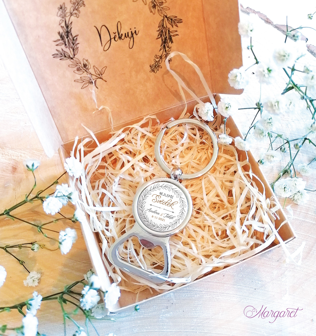 Dárková krabička – kraftová