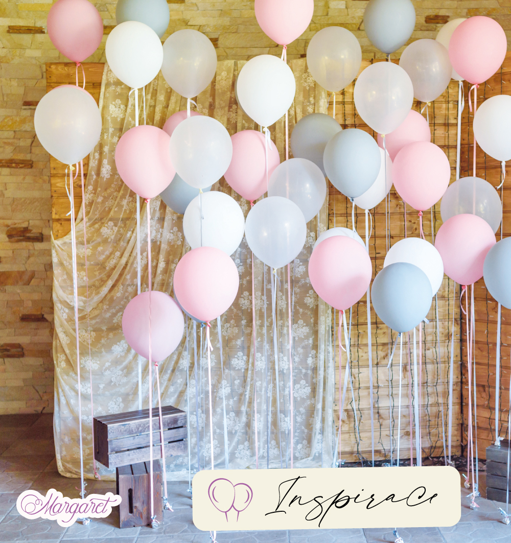 Pastelový balónek SVĚTLE MODRÝ, 27 cm