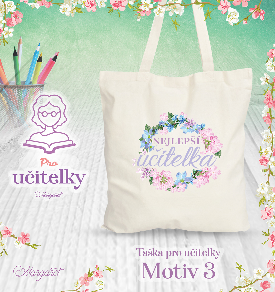 Taška pro učitelku | Motiv 3