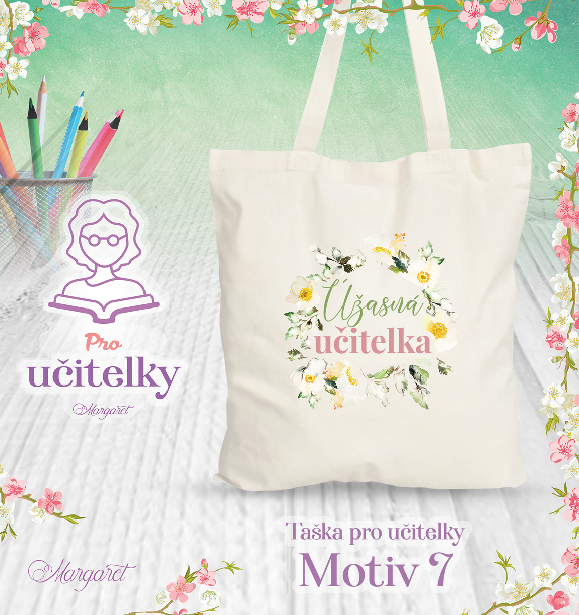 Taška pro učitelku | Motiv 7
