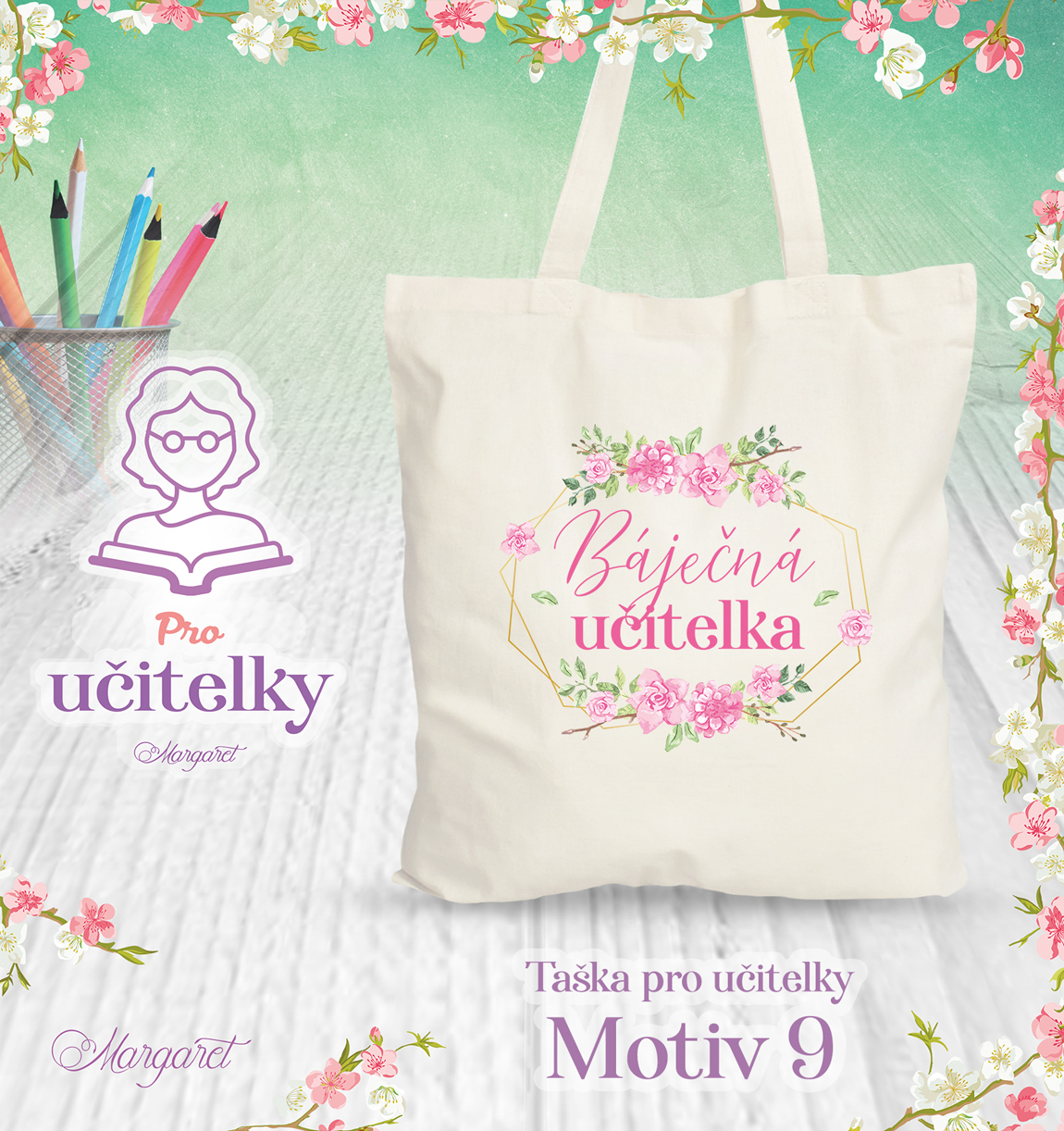 Taška pro učitelku | Motiv 9