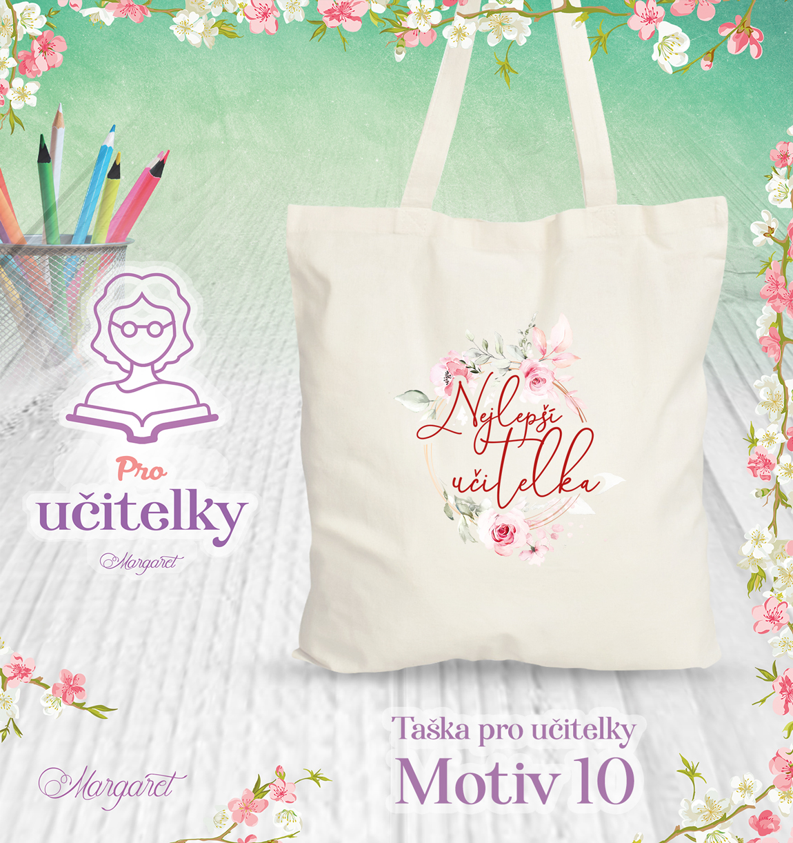 Taška pro učitelku | Motiv 10