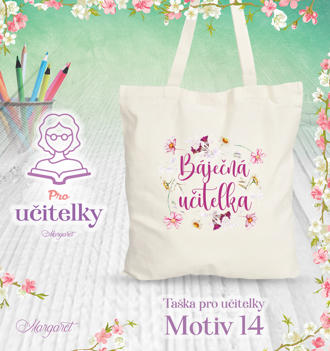 Taška pro učitelku | Motiv 14