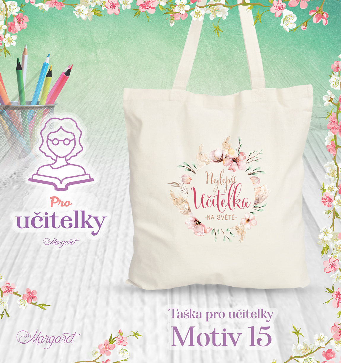 Taška pro učitelku | Motiv 15