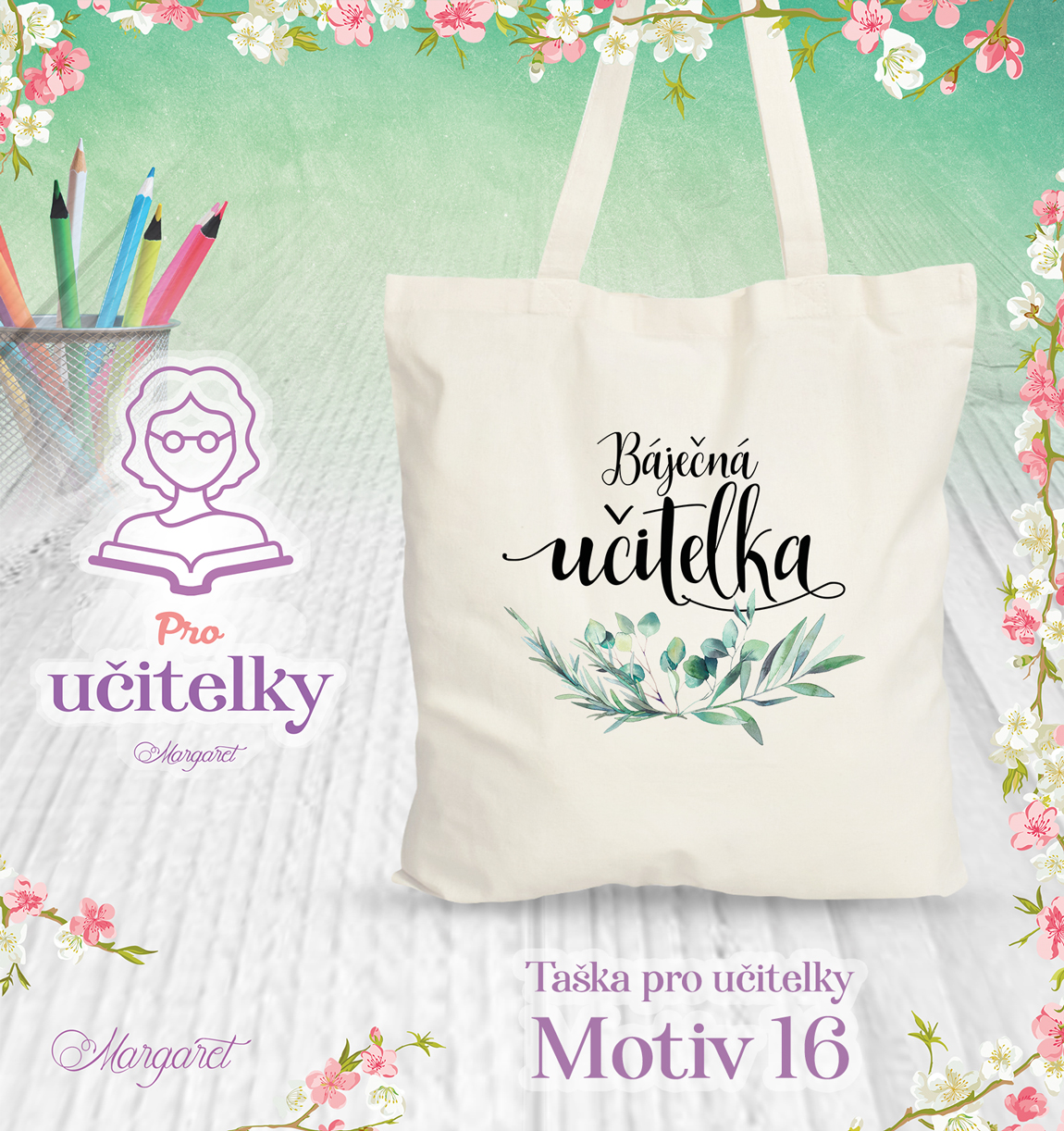 Taška pro učitelku | Motiv 16
