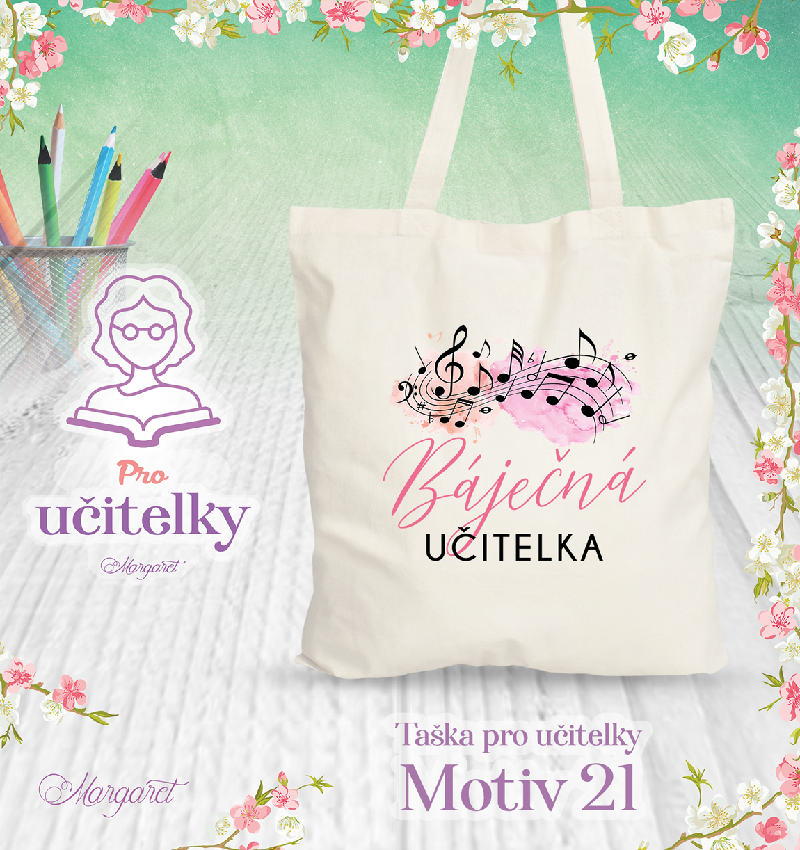 Taška pro učitelku | Motiv 21
