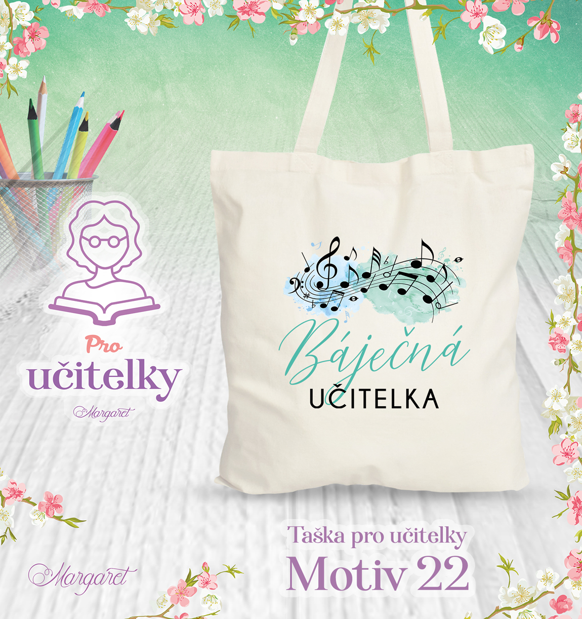 Taška pro učitelku | Motiv 22