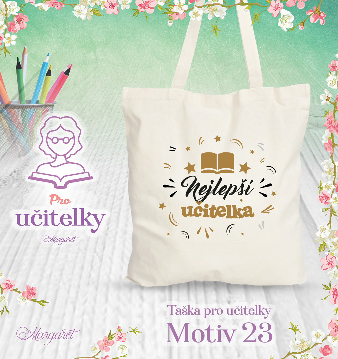 Taška pro učitelku | Motiv 23