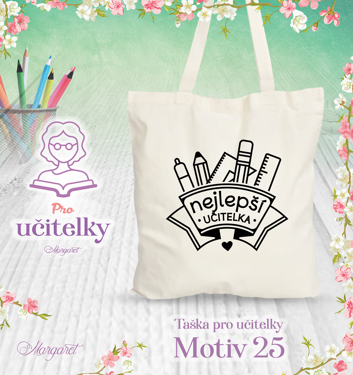 Taška pro učitelku | Motiv 25