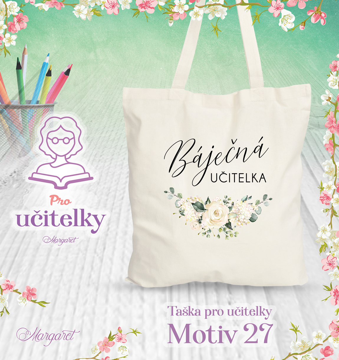 Taška pro učitelku | Motiv 27