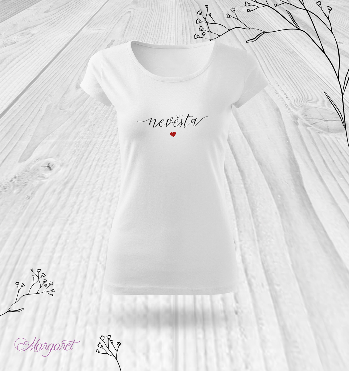 Tričko Nevěsta | Motiv 1