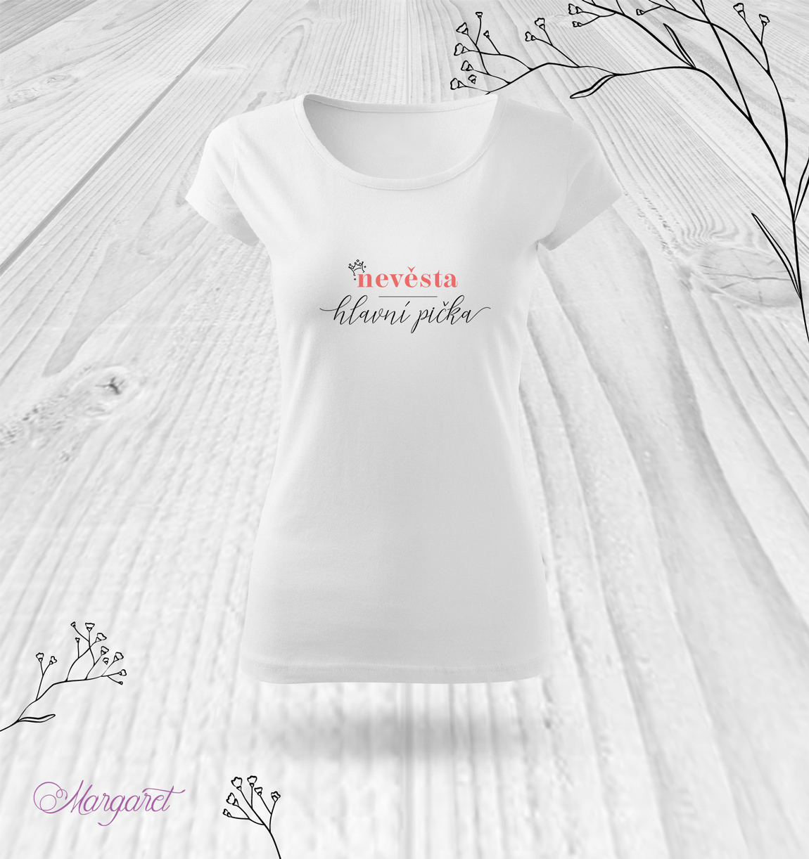 Tričko Nevěsta | Motiv 5