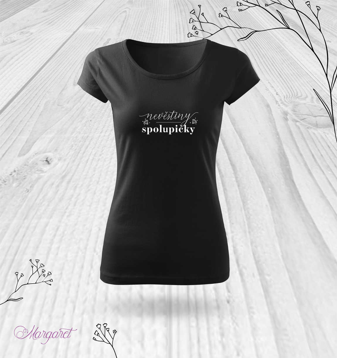 Tričko Tým nevěsty | Motiv 6
