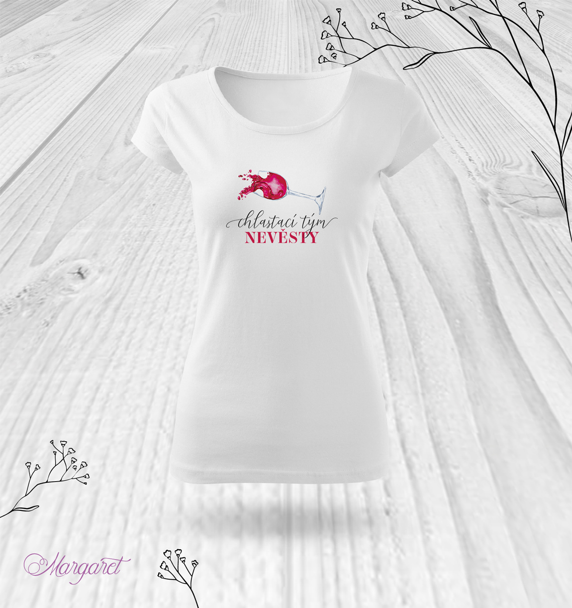 Tričko Tým nevěsty | Motiv 7