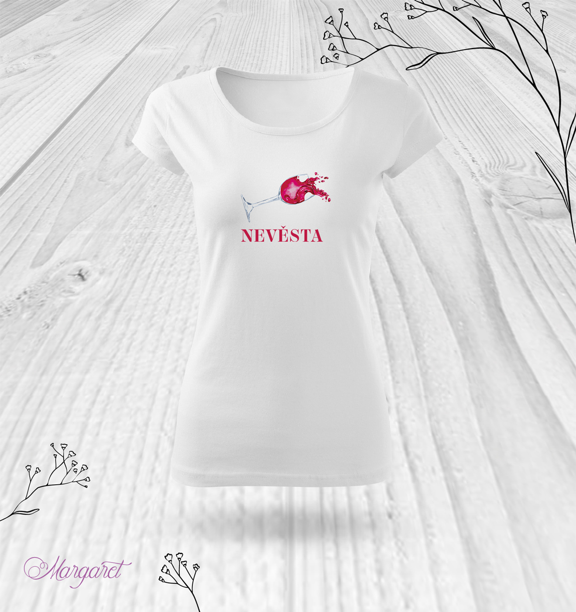 Tričko Nevěsta | Motiv 7