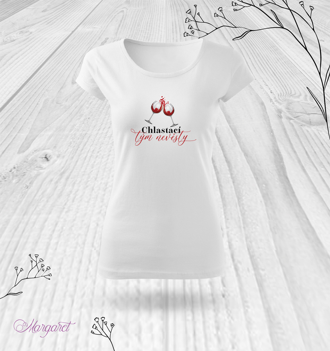 Tričko Tým nevěsty | Motiv 8
