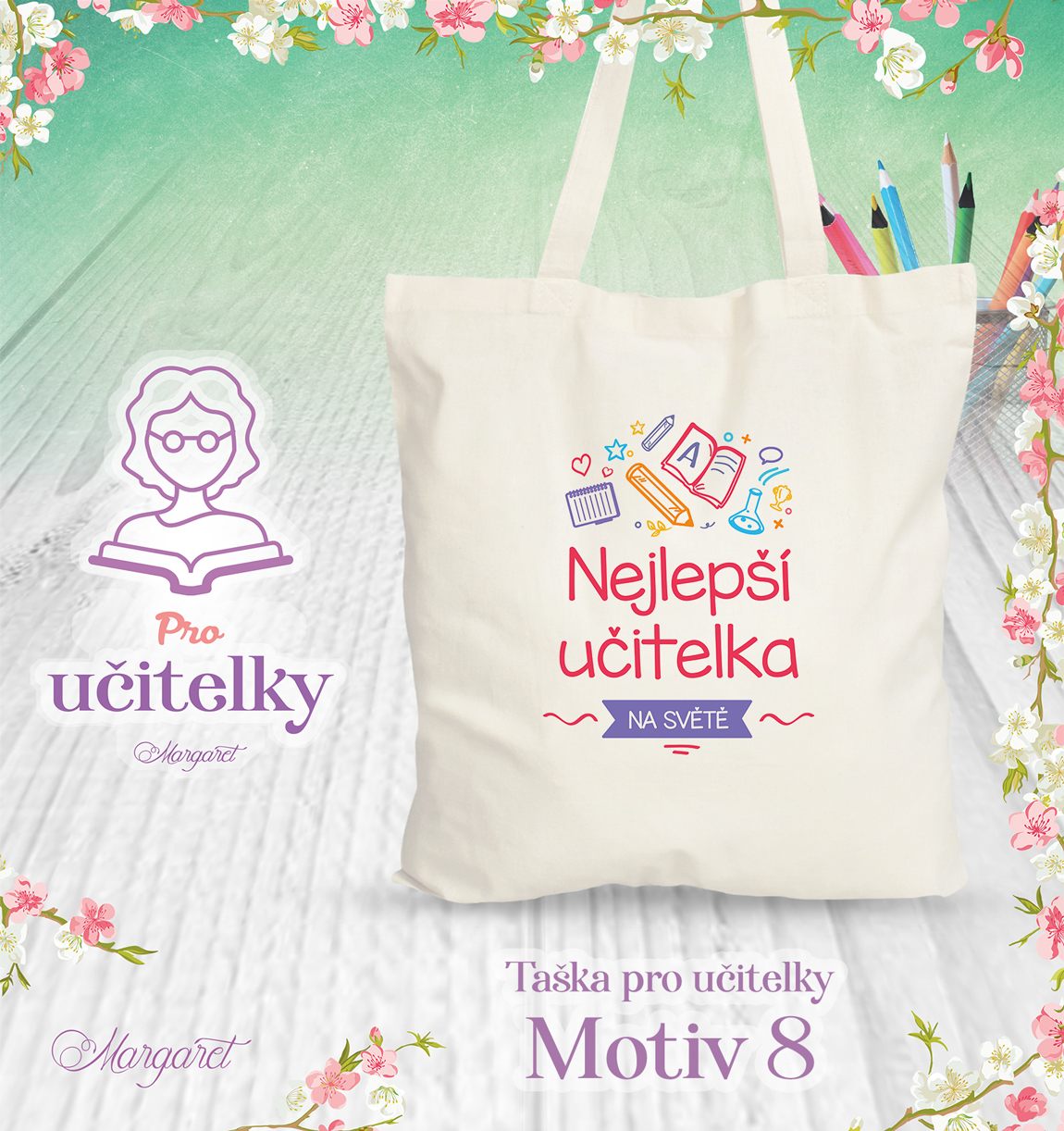 Taška s potiskem – Pro učitelky