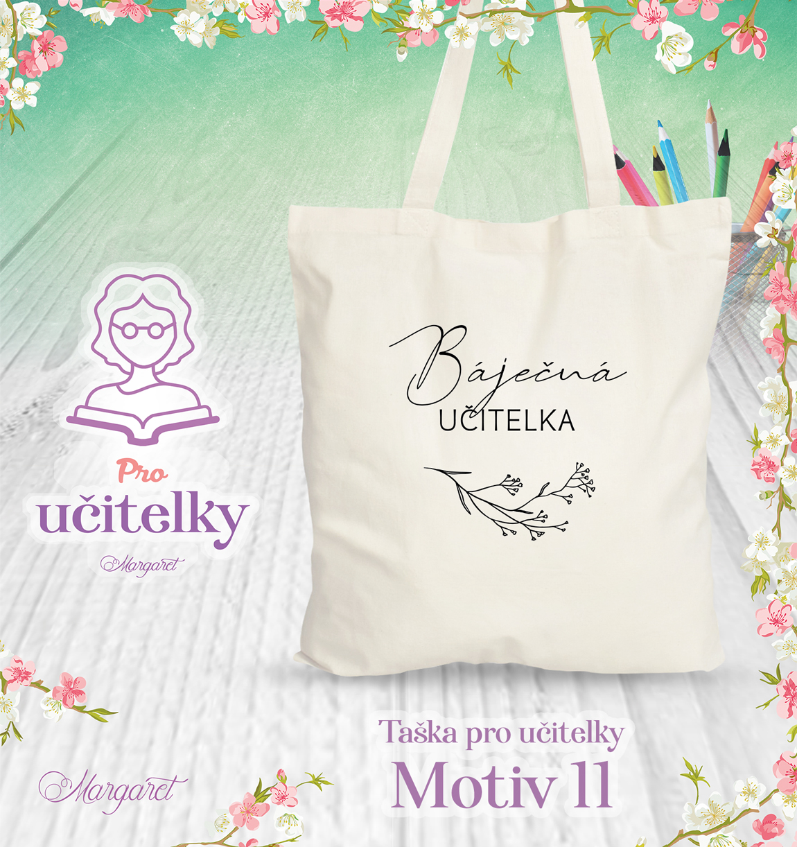 Taška s potiskem – Pro učitelky