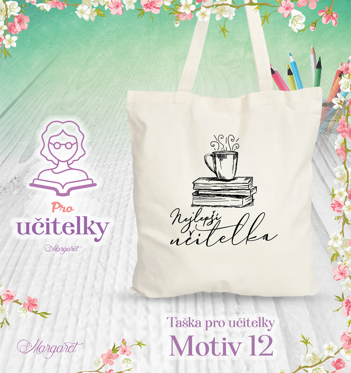 Taška s potiskem – Pro učitelky