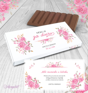 Čokoláda "Poděkování za dceru" | SK03