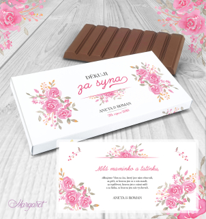 Čokoláda "Poděkování za syna" | SK03