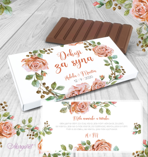 Čokoláda "Poděkování za syna" | SK05