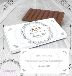 Čokoláda "Poděkování za syna" | SK06