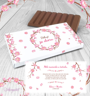 Čokoláda "Poděkování za dceru" | SK08