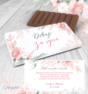 Čokoláda "Poděkování za syna" | SK15