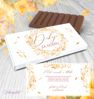 Čokoláda "Poděkování za dceru" | SK19