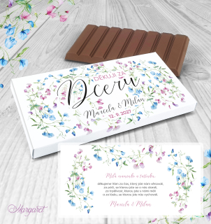 Čokoláda "Poděkování za dceru" | SK23