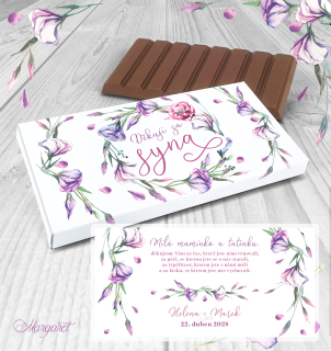 Čokoláda "Poděkování za syna" | SK25