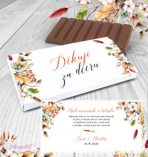 Čokoláda "Poděkování za dceru" | SK32