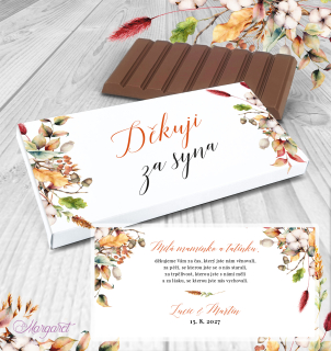 Čokoláda "Poděkování za syna" | SK32