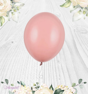 Pastelový balónek DARK DUSTY ROSE, 27 cm
