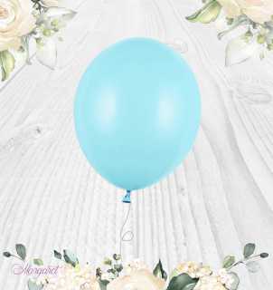 Pastelový balónek SVĚTLE MODRÝ, 27 cm