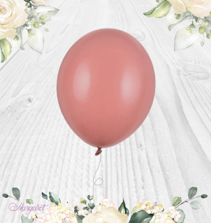 Pastelový balónek WILD ROSE, 27 cm