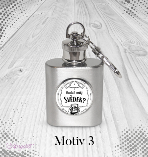 Mini placatka „Budeš můj svědek?“ | Motiv 3