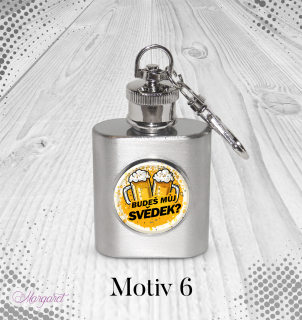 Mini placatka „Budeš můj svědek?“ | Motiv 6