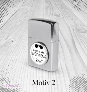 Zapalovač „Budeš můj svědek?“ | Motiv 2