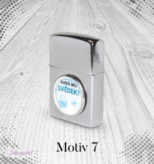 Zapalovač „Budeš můj svědek?“ | Motiv 7