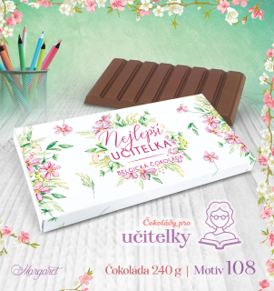 Belgická čokoláda 240 g | Motiv 108