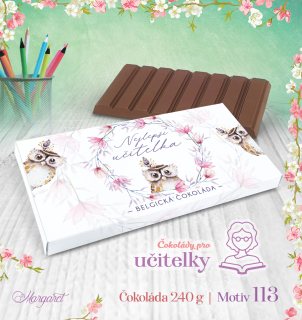 Belgická čokoláda 240 g | Motiv 113